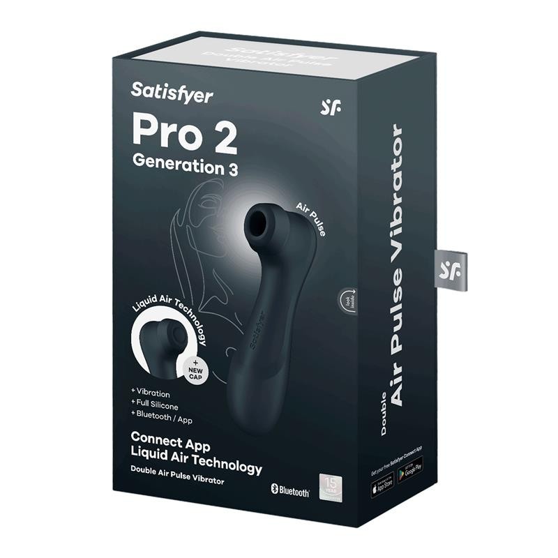 Pro 2 Gen 3 Liquid Air Technologet Succión et Vibration App Connect Noir