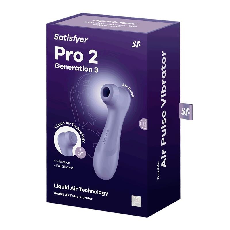 Technologie Pro 2 Gen 3 Liquid Air Succión et Vibration Lilas
