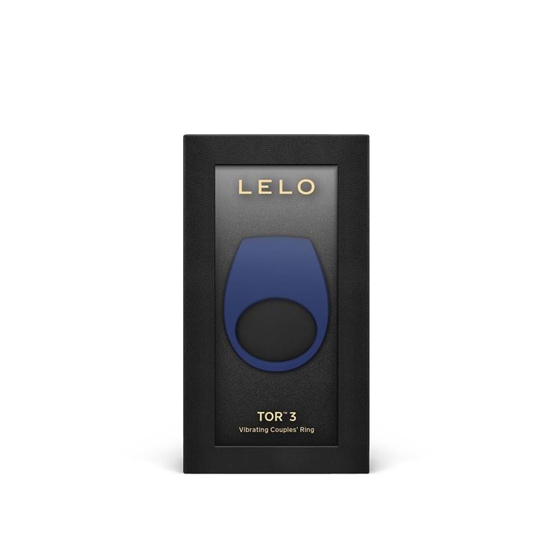 Tor 3 Anneau pour couples avec Lelo APP Base Blue