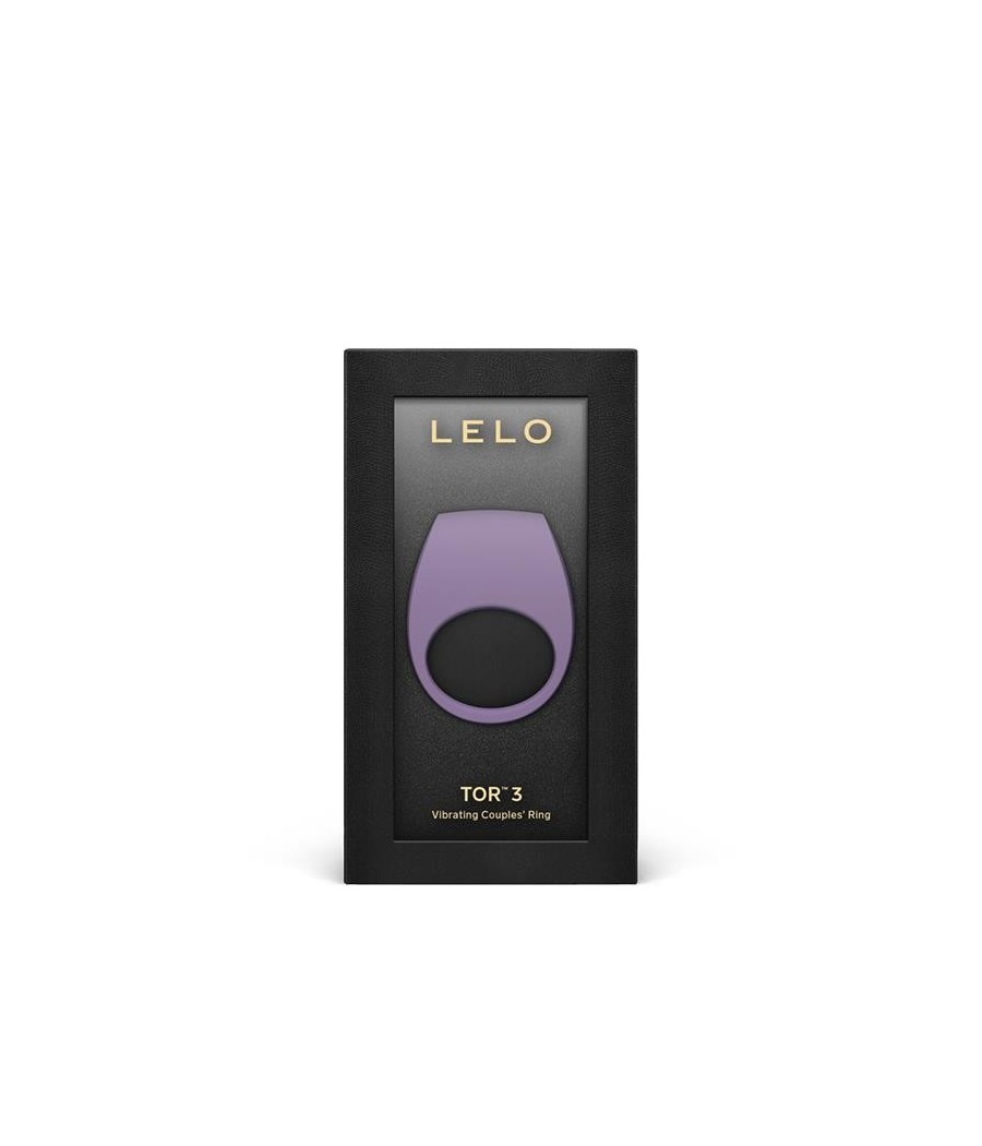 Tor 3 Anneau pour couples avec Lelo APP Violet Dusk