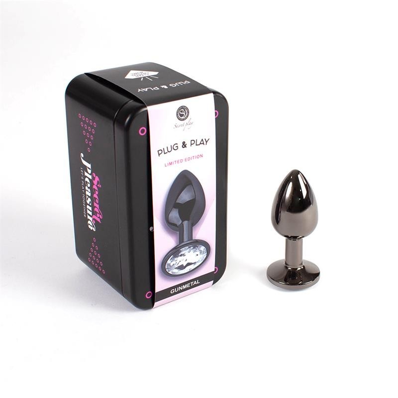 Plug Anal Gunmetal Taille S