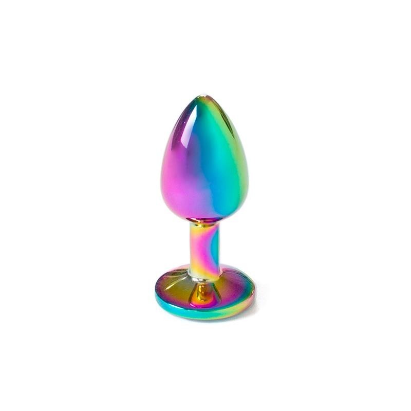 Plug Anal en Métal Rainbow Taille S