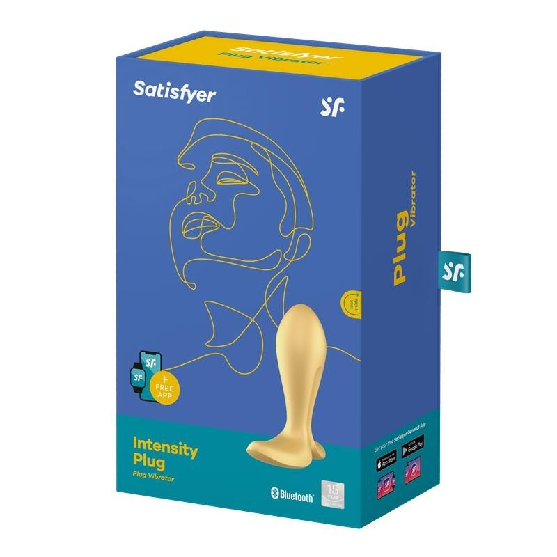 Plug anal avec application de vibration Satisfyer Connect Intensity Plug