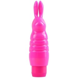 Mini vibromasseur Neon Luv Touch Rabbit Rose