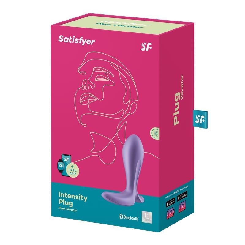 Plug anal avec application de vibration Satisfyer Connect Intensity Plug