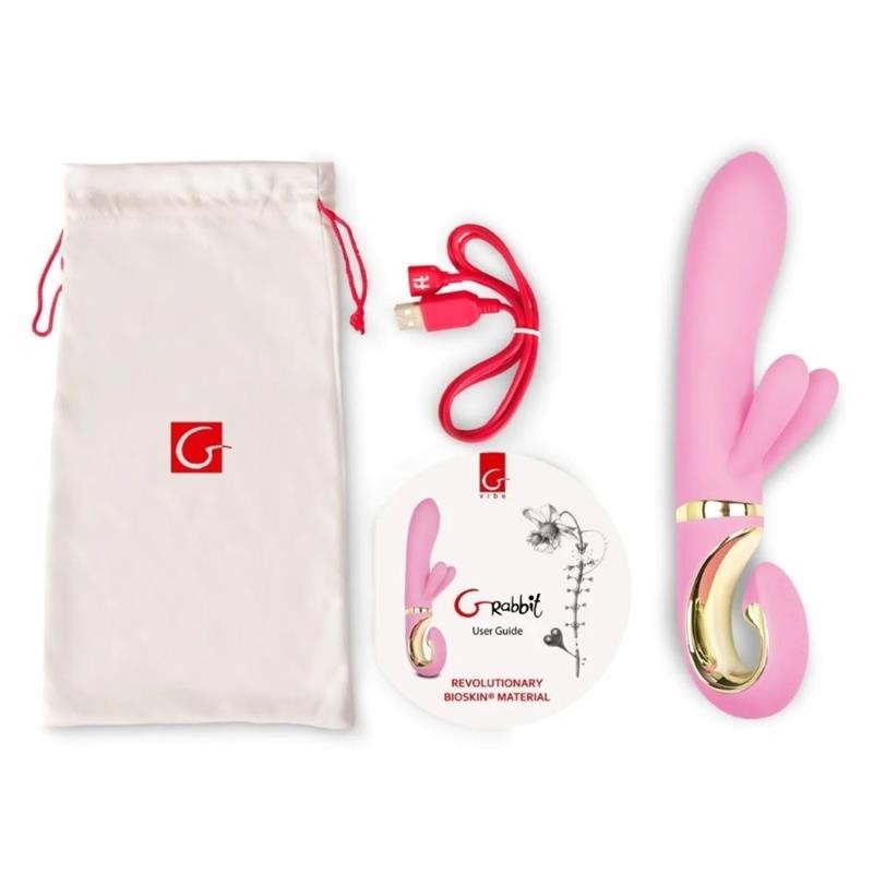 Grabbit Candet Vibromasseur rose