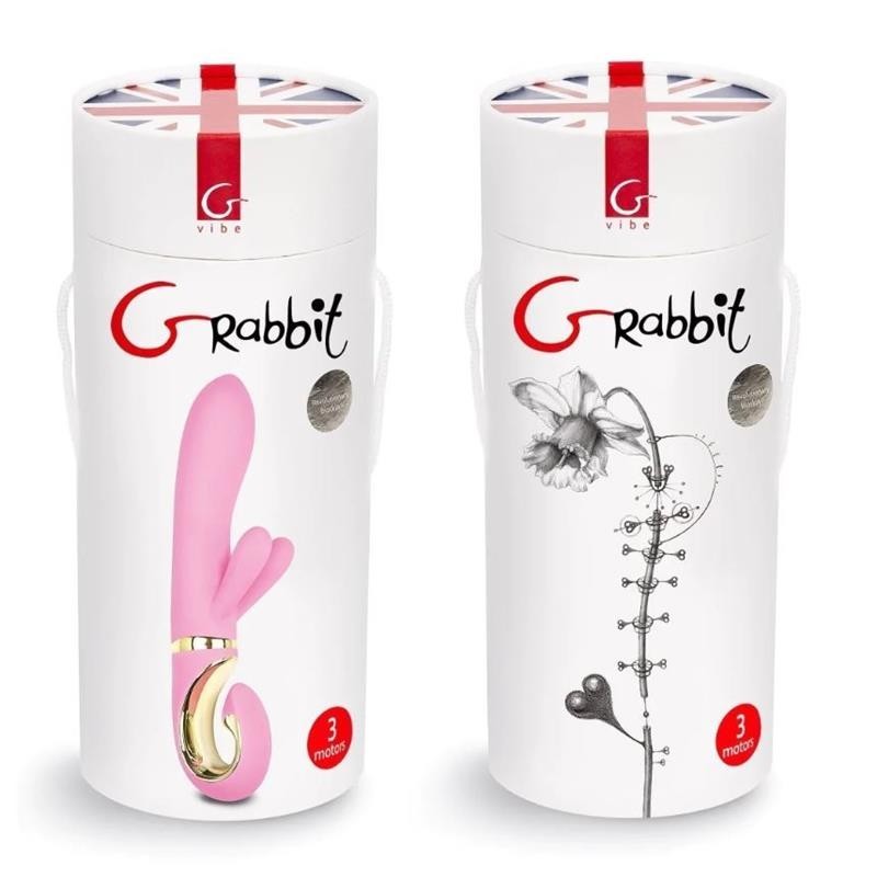Grabbit Candet Vibromasseur rose