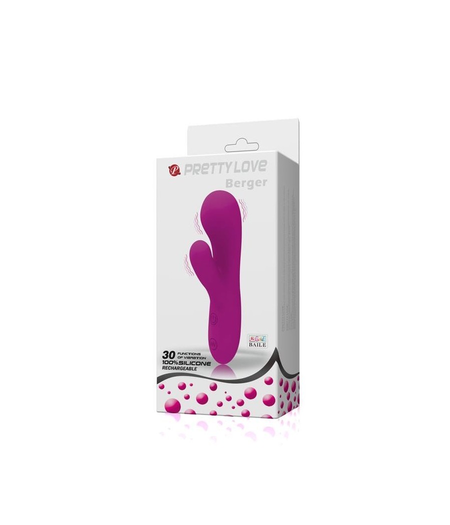 Berger Mini Vibromasseur Rabbit couleur Violet