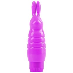 Neon Mini Vibromasseur Luv Touch Rabbit pourpre