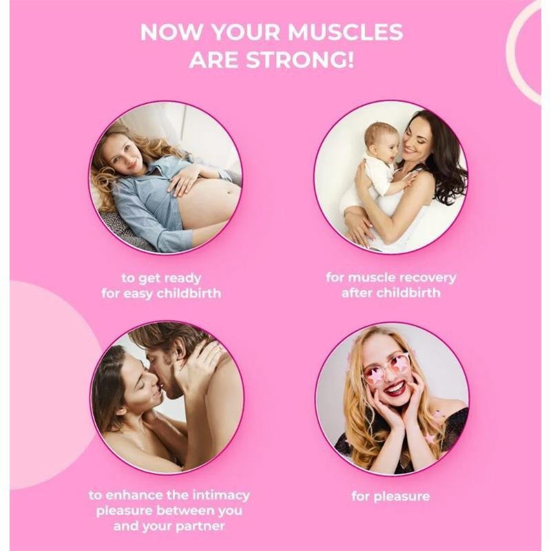 Gballs 3 boules Kegel avec App Petal Rose