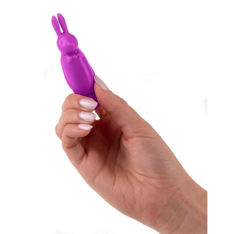 Neon Mini Vibromasseur Luv Touch Rabbit pourpre
