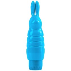 Neon Mini Vibromasseur Luv Touch Lapin Bleu