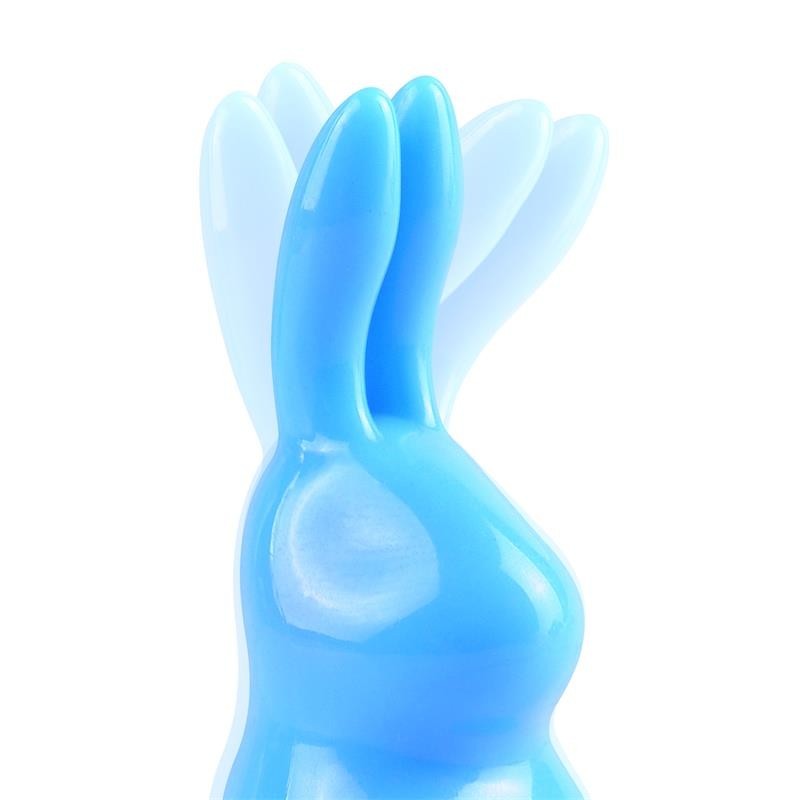 Neon Mini Vibromasseur Luv Touch Lapin Bleu