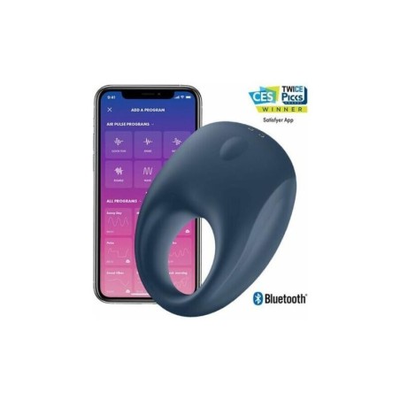 Strong One Anneau Vibromasseur à pénis avec APP Satisfyer Connect