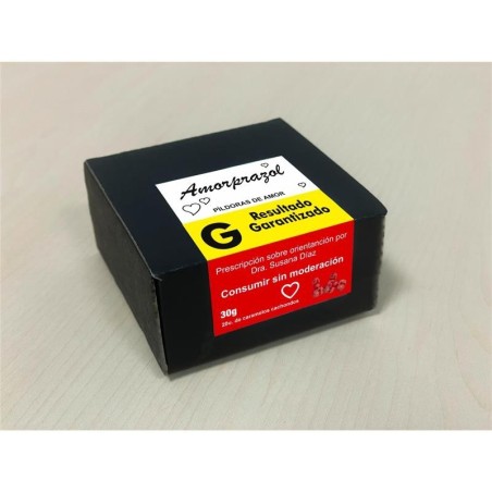 boite bonbons Amorprazol 20 et 30gr cerise