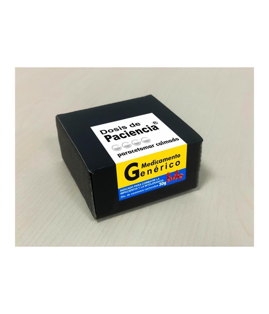 boite bonbons Dose de Paciencia 20 et 30 gr