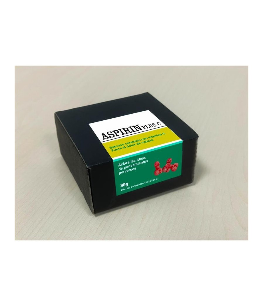 boite bonbons Aspirine Plus C 20 et 30 gr