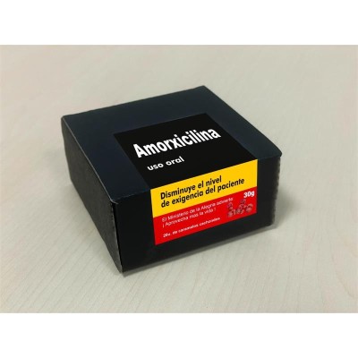 boite bonbons Amorxicilina 20 et 30 gr