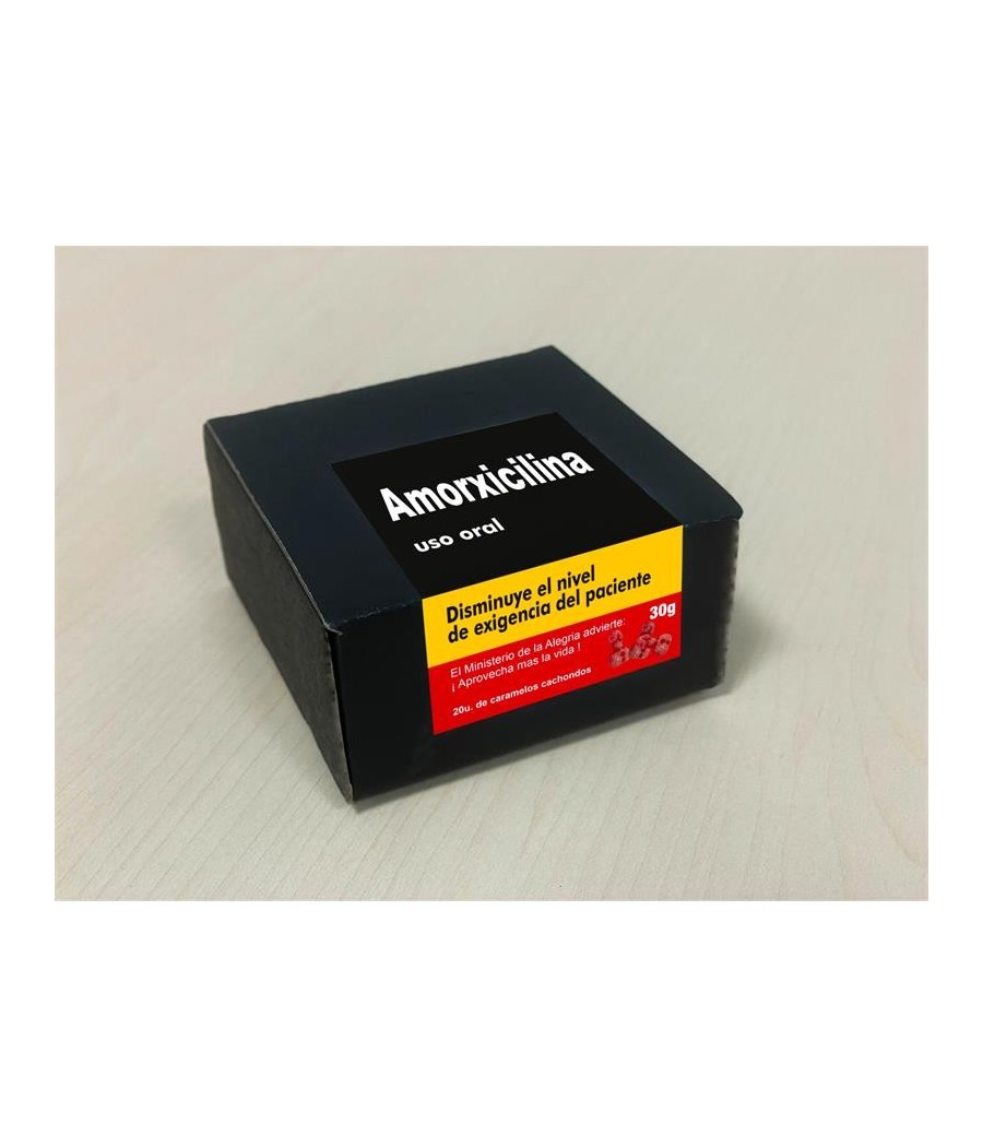 boite bonbons Amorxicilina 20 et 30 gr