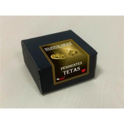 pendentifs en forme de seins couleur doré