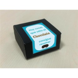 boite de 8 bonbons Chocolat pur forme seins