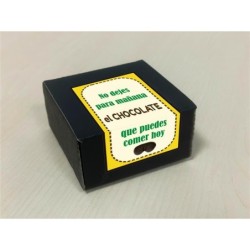 boite de 8 bonbons Chocolat pur forme seins