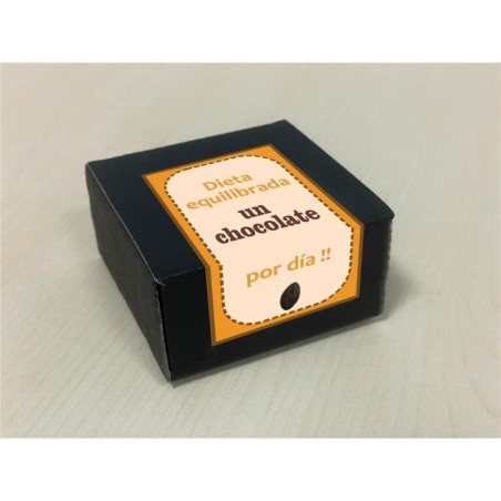 boite de 8 bonbons Chocolat pur forme levres vagin