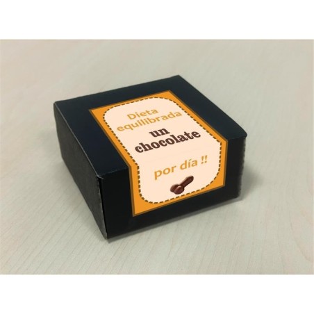 boite de 8 bonbons Chocolat pur forme pénis