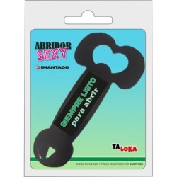 décapsuleur métal aimanté en forme pénis