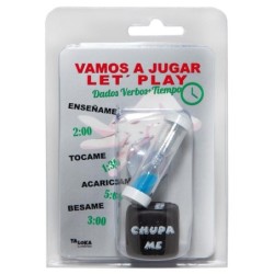 Set dès de Acciones et sablier