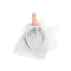 Velo Novia blanc avec pénis