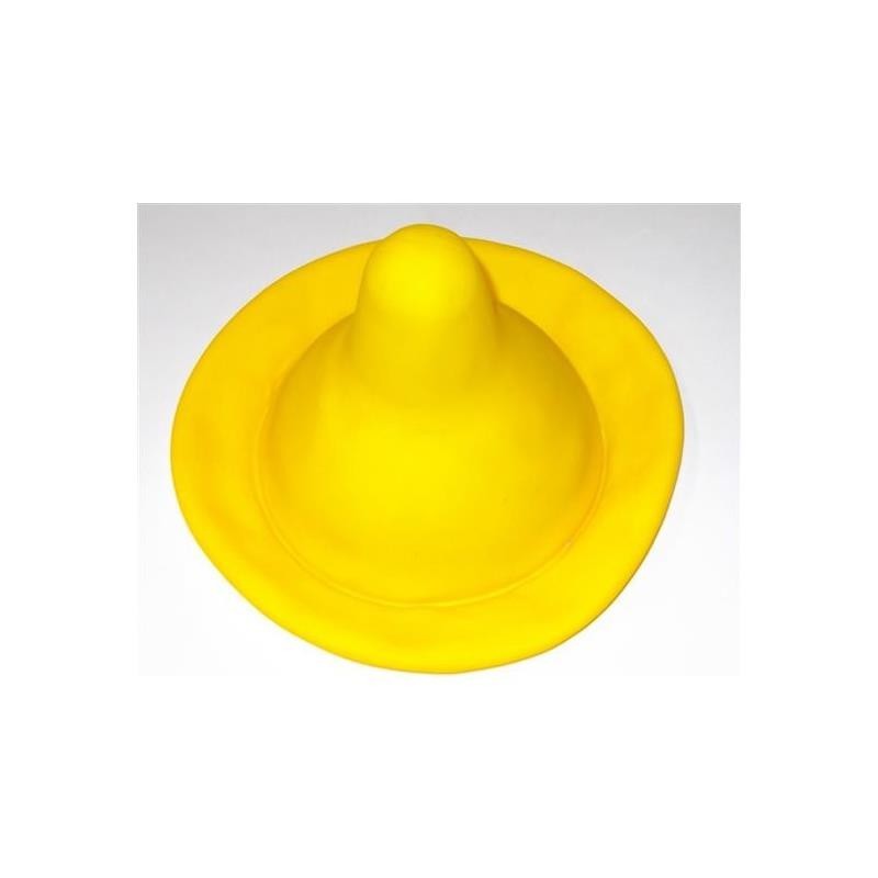 casquette préservatif Couleur jaune
