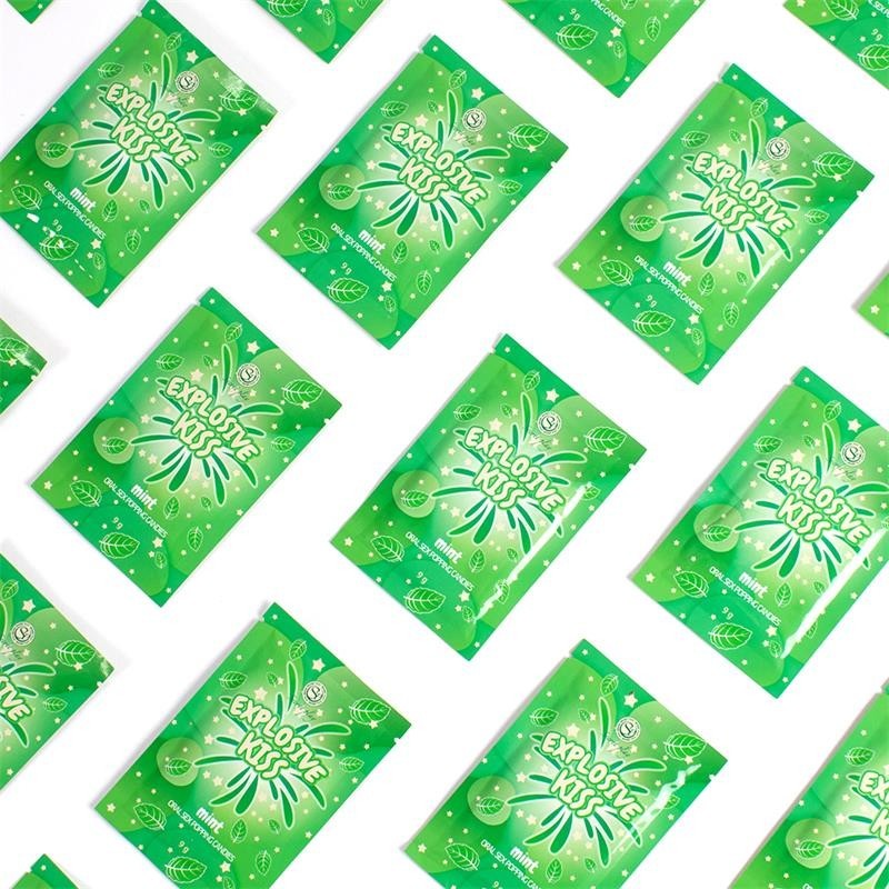 bonbons Explosivos sexe Oral Popping Bonbons unit gout menthe