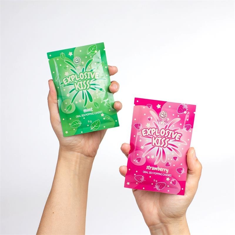 bonbons Explosivos sexe Oral Popping Bonbons Présentoir 48 Unités