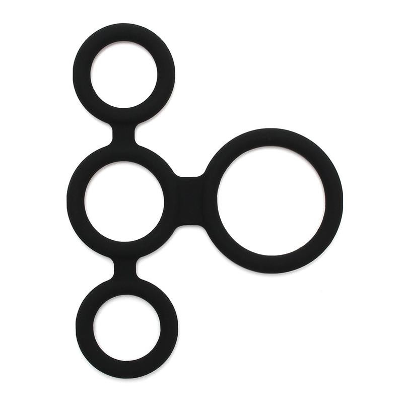 Anneau quadruple silicone