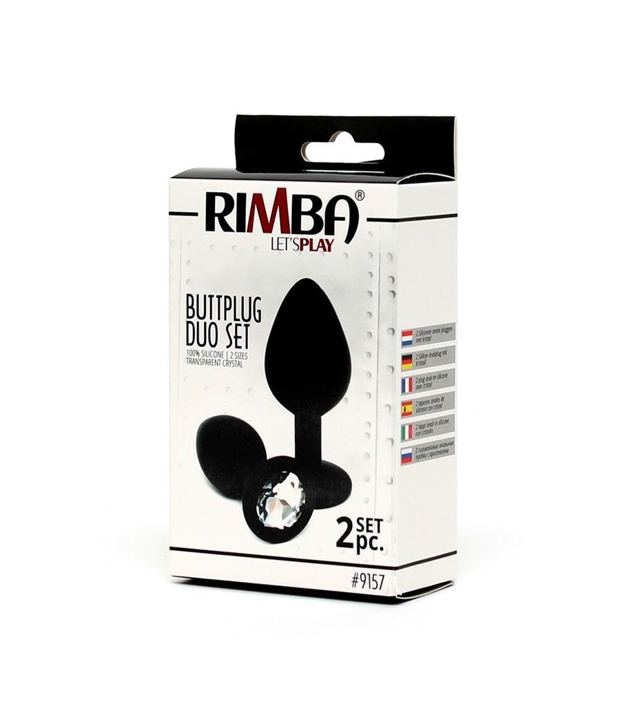 ensemble Dos Plugs Anales silicone