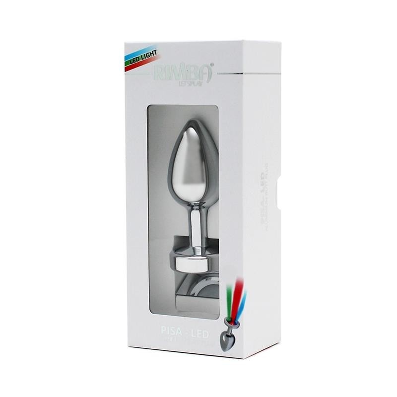 Plug anal avec lumières LED Pisa