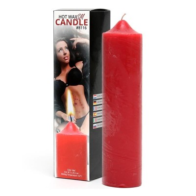 bougie BDSM basse temperature rouge