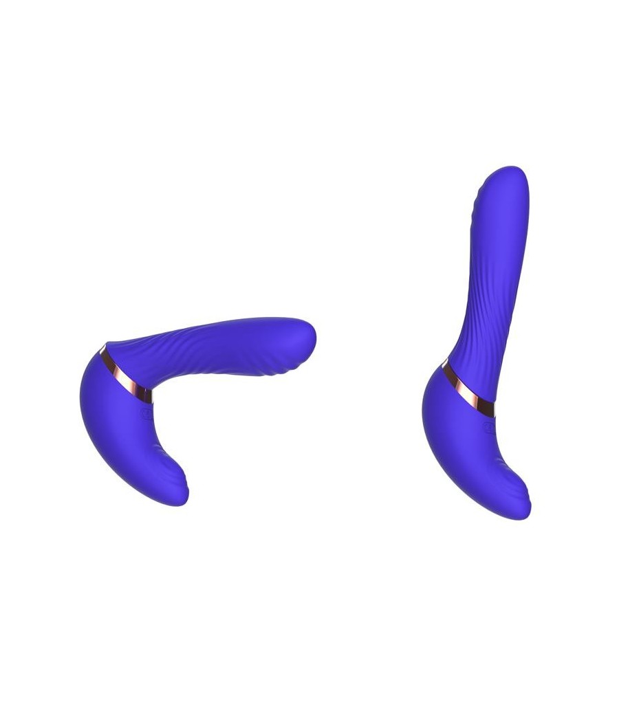 Rayden vibromasseur avec Pulsation et boules Internes amovibles Dos Positions