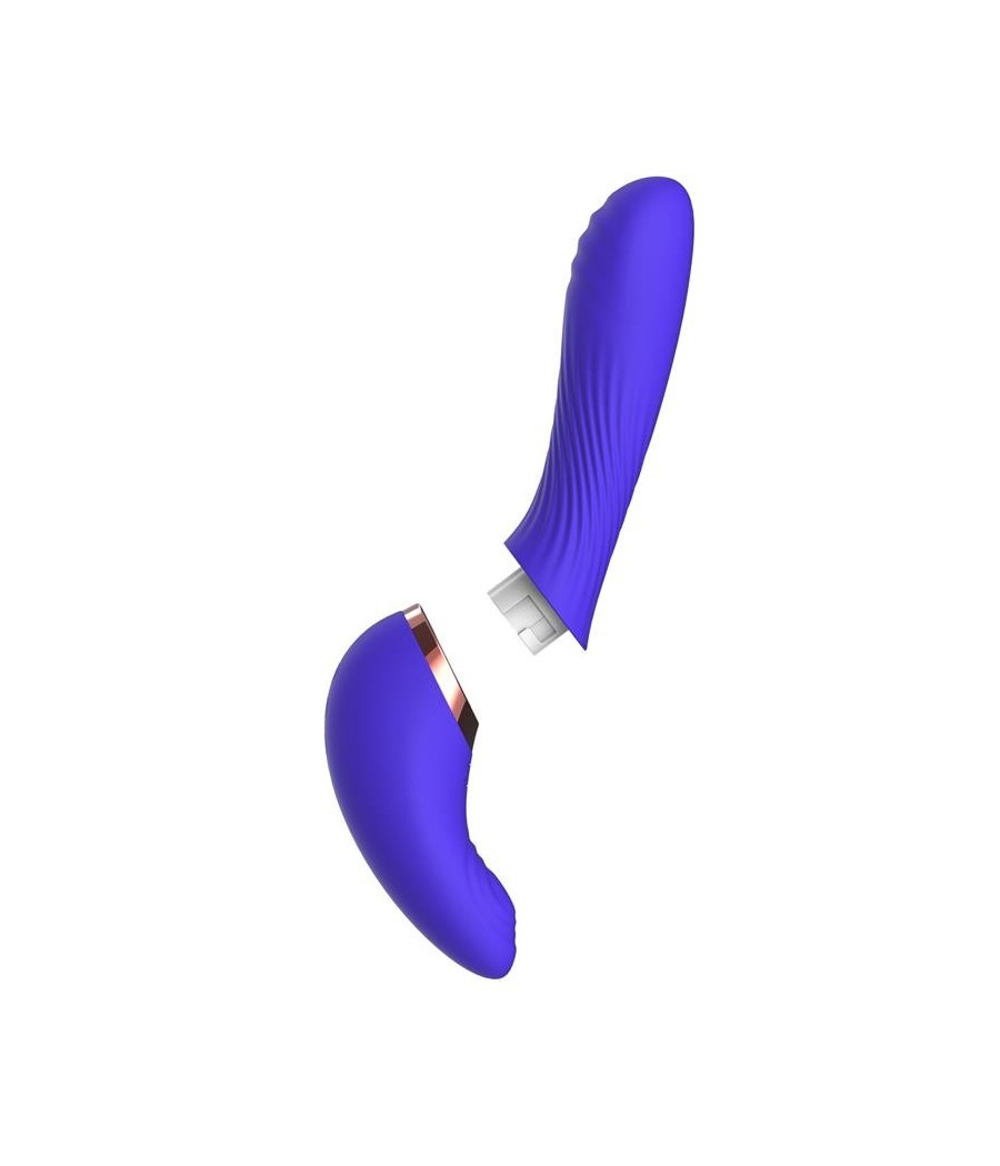 Rayden vibromasseur avec Pulsation et boules Internes amovibles Dos Positions