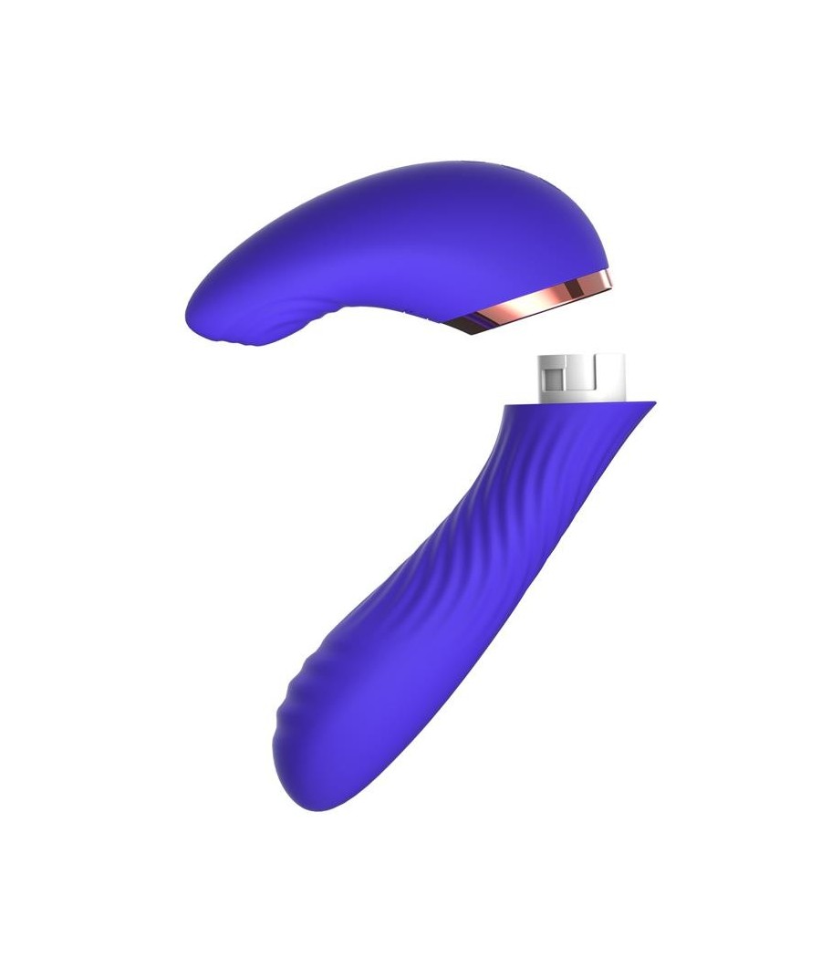 Rayden vibromasseur avec Pulsation et boules Internes amovibles Dos Positions