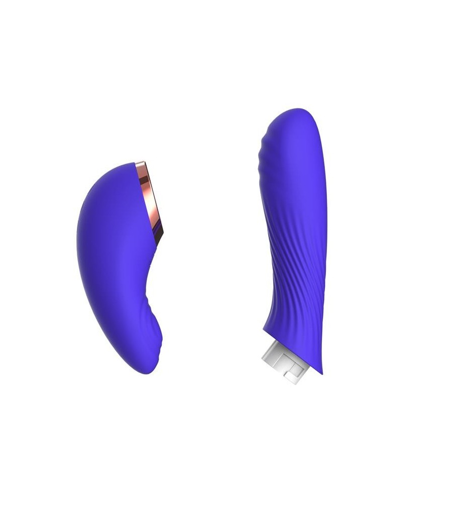 Rayden vibromasseur avec Pulsation et boules Internes amovibles Dos Positions