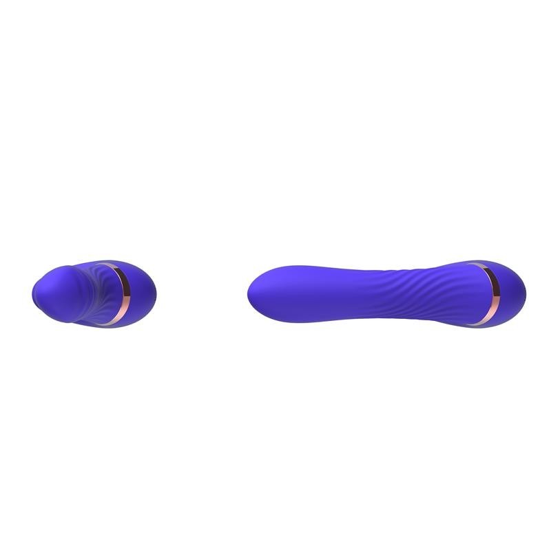 Rayden vibromasseur avec Pulsation et boules Internes amovibles Dos Positions
