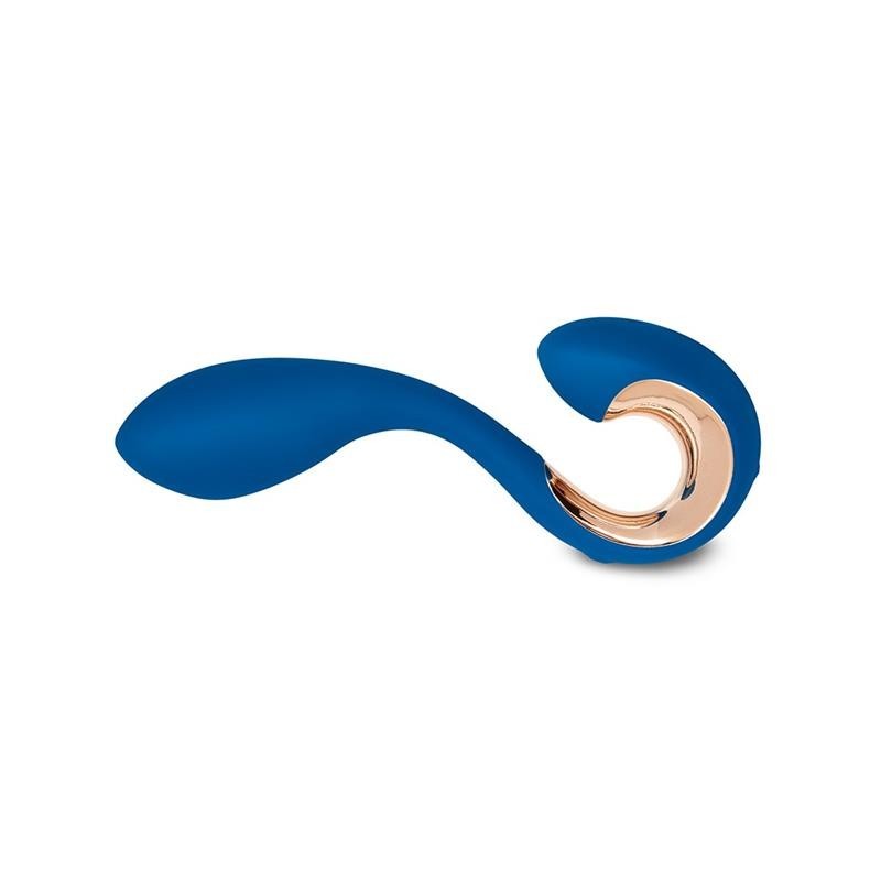 Gpop2 Vibromasseur point G et P Bleu Indigo