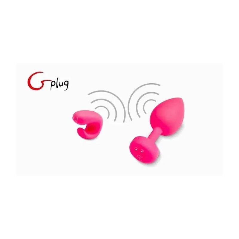 Plug Anal Gplug Néon Rose Taille S