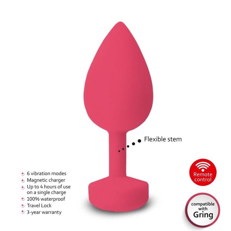 Plug Anal Gplug Néon Rose Taille S