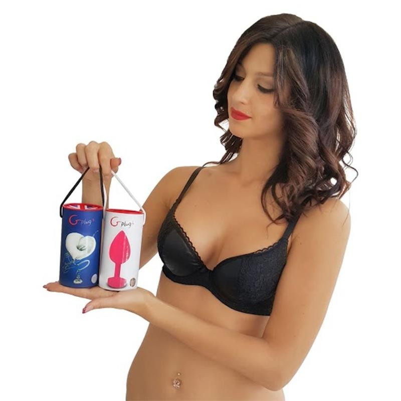 Plug Anal Gplug Néon Rose Taille S