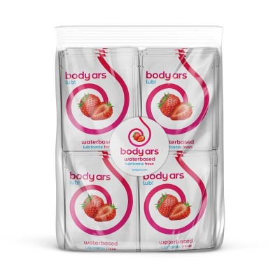 Monodose Gel Lubrifiant Base base eau fraise Ácida 100 x 4ml
