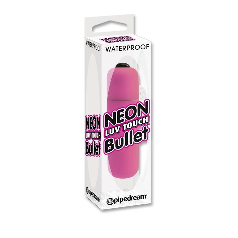 Neon balle vibrante Luv Touch Rose