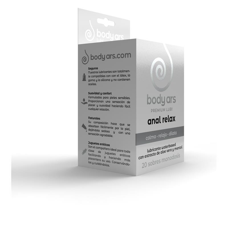 Monodose Gel Relajante Anal Base base eau 20 x 4 ml